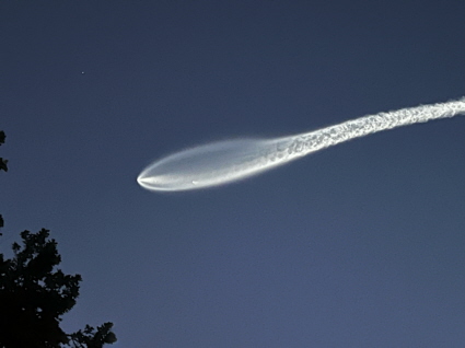 Falcon 9 dusk launch