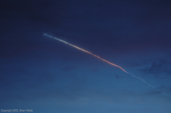 Minotaur rocket / Streak launch