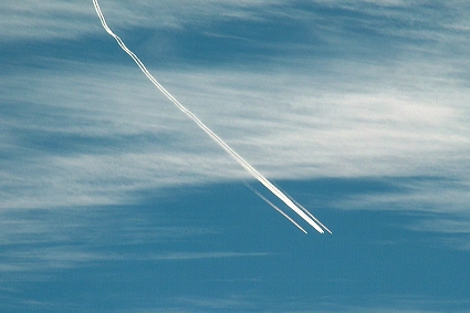 B-52 / X-43A and chase planes enroute to the launch point