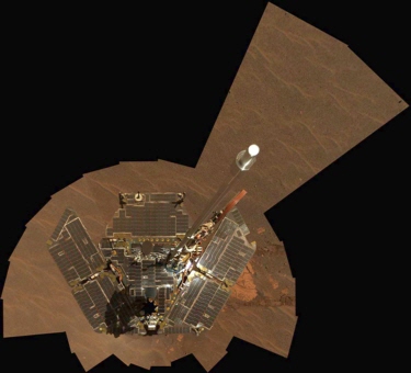 Self-portrait of the Mars rover Opportunity