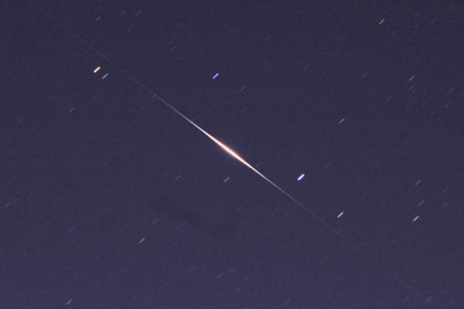 Iridium flare