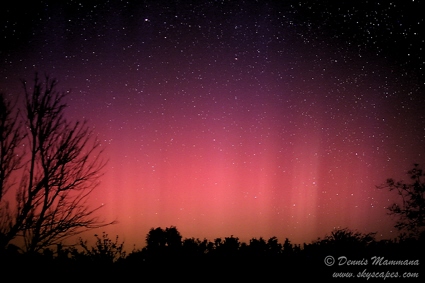 Aurora seen in California