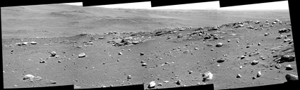 Mosaic from NASA's Mars rover Spirit