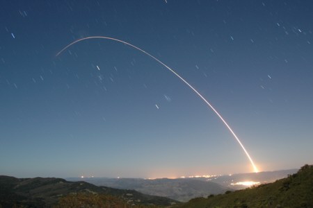 Minuteman III ICBM / SERV 3 launch from Vandenberg AFB