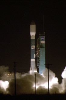 Photo of the Delta II CloudSat CALIPSO launch