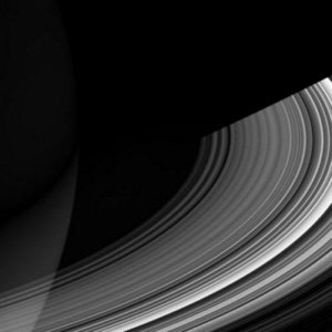 Cassini spacecraft image of Saturn's C ring