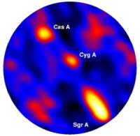 Long Wavelength Array image of Cassiopeia A