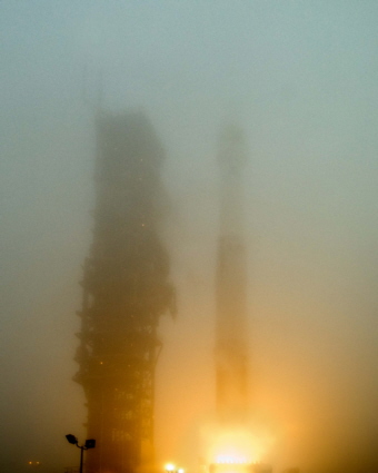 Atlas V rocket lifts-off from Vandenberg AFB