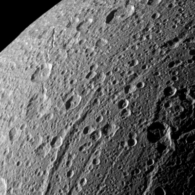 Saturn's moon Dione