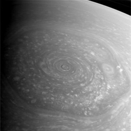 Saturn's north pole