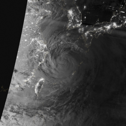 Suomi NPP image of Typhoon Neoguri
