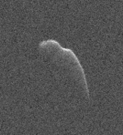 Goldstone radar image of asteroid