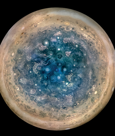 Jupiter's south pole