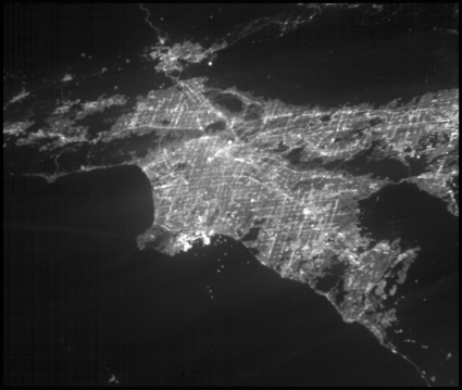 Los Angeles at night