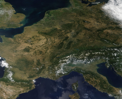 Europe from Space