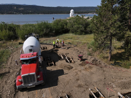 Construction begins for the SOLIS instrument at Big Bear Solar Observatory