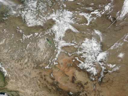 Great Lakes from space