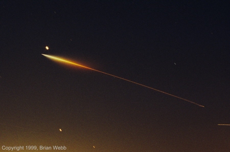 Pegasus XL rocket launch photo